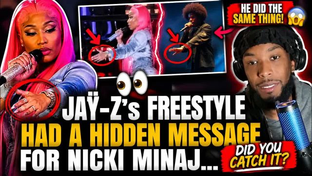 👀 JAŸ-Z's Freestyle Had a Hidden Message for Nicki Minaj... Did You Catch It?
