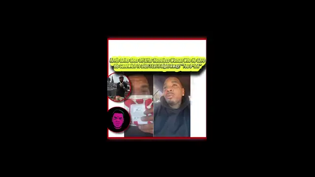 Keven Gates Goes Off on Homeless Woman ''You B#tch”