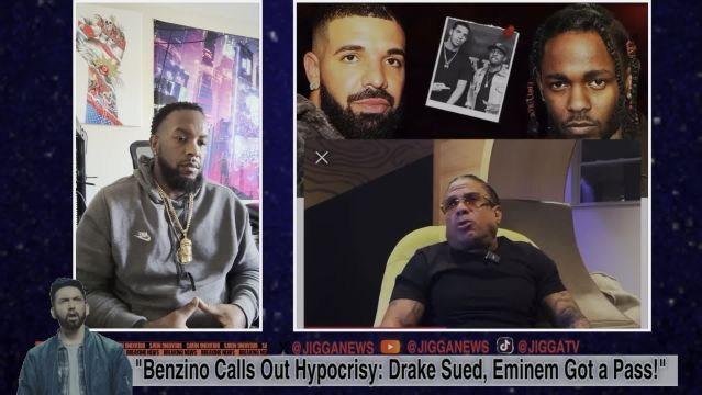 Benzino Calls Out Hypocrisy: Drake Sued, Eminem Got a Pass!