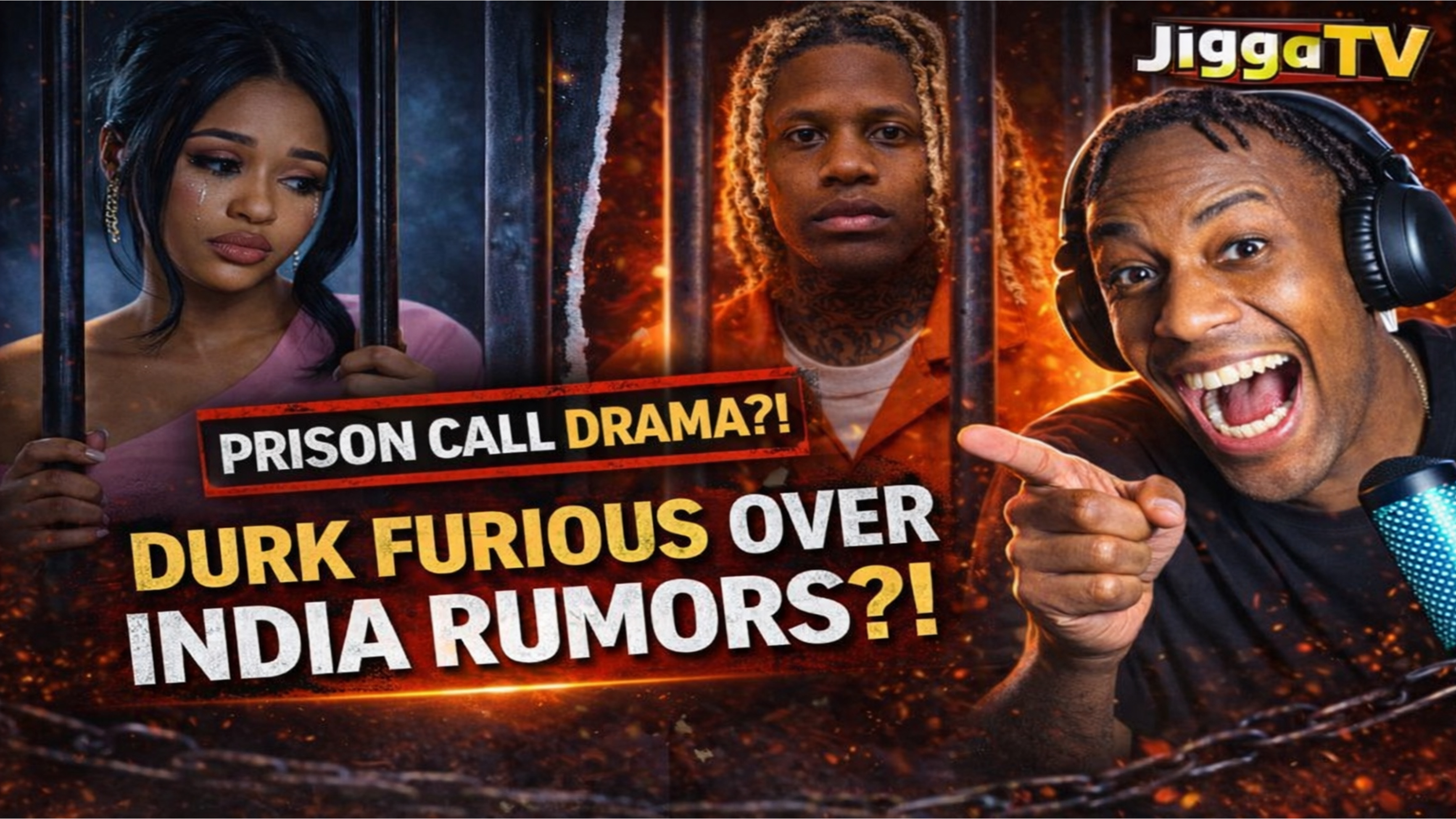 Prison Call Drama?! Lil Durk Reacts To India Royale Moving On 👀