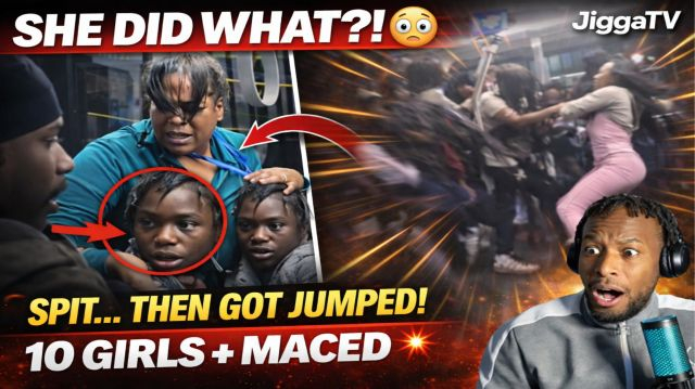 SHE SPIT… THEN GOT JUMPED BY 10 GIRLS?! 😳 MOTHER CAUGHT IN THE CHAOS