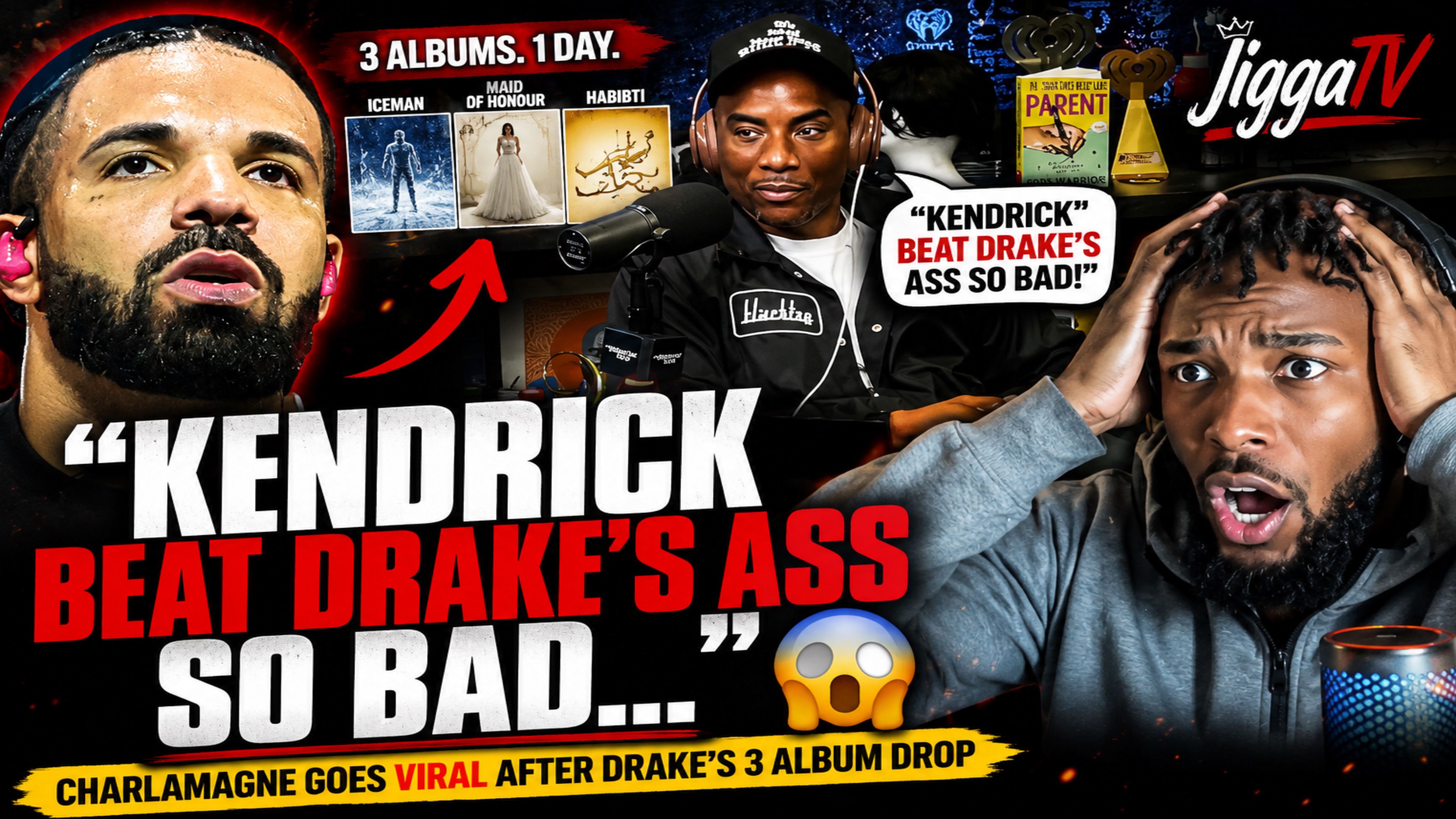 Charlamagne Says Kendrick BROKE Drake 😳 After Drake Drops 3 Albums At Once 🔥